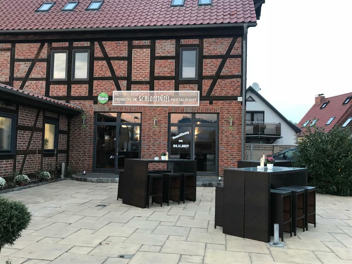 Zur Schlossinsel Hotel Wolgast Eksteriør billede