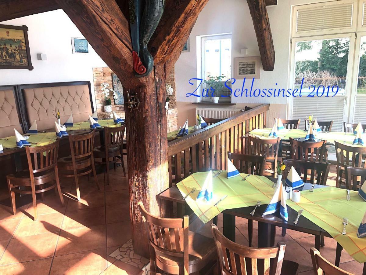Zur Schlossinsel Hotel Wolgast Eksteriør billede